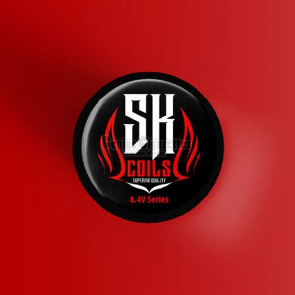 SK Coils [8.4V] Fused Clapton (Series) 3*28/40–3.5ø–0.41Ω